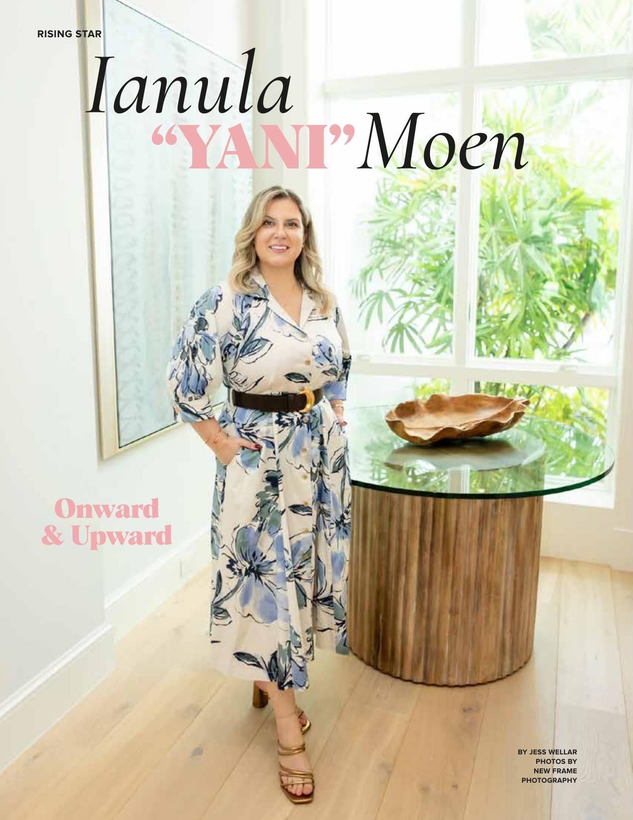 Naples Real Producers, July 2026 — Yani Moen feature, page 1